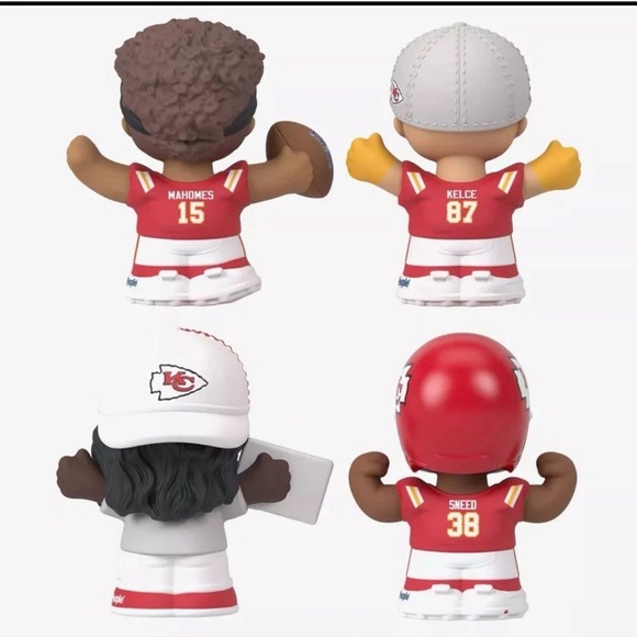 ❤️💛Mattel Little People NFL Chiefs Super Bowl LVIII Champions Playset - Picture 5 of 7